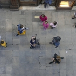 Toeristen in de Escudellers – Barcelona april 2017 Toeristen in de Escudellers – Barcelona april 2017