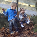 Pret met herfstblaadjes Pret met herfstblaadjes