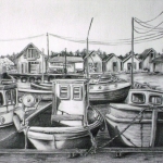 Ølberg harbour. Ølberg harbour.