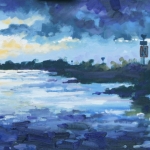 De IJssel bij Avond AT De IJssel bij Avond AT
