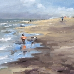 Het Strand van Katwijk* 2 PA (Verkocht) Het Strand van Katwijk* 2 PA (Verkocht)