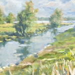 De IJssel bij Slot Bijenbeek PA (Verkocht) De IJssel bij Slot Bijenbeek PA (Verkocht)