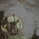 Maneschijn. Maneschijn.