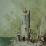 Metamorfose van een vuurtoren. Metamorfose van een vuurtoren.