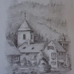 Dorpje Oberwolfach Duitsland. Dorpje Oberwolfach Duitsland.