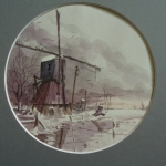 Winter in Holland. Winter in Holland.