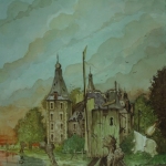 Kasteel Hoensbroek te Hoensbroek. Kasteel Hoensbroek te Hoensbroek.