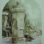 Oude waterpomp. Oude waterpomp.
