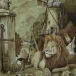 Sterrenbeeld Leeuw-Leo. Sterrenbeeld Leeuw-Leo.