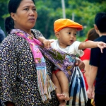 woman and child