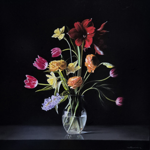 Schilderijen met bloemstillevens (beschikbaar)
