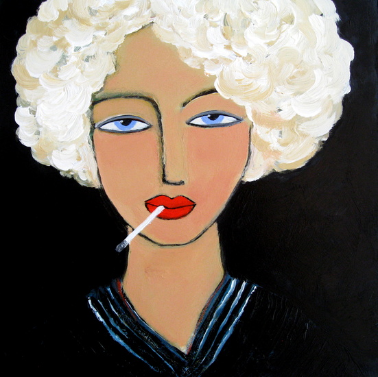 Curly Blonde