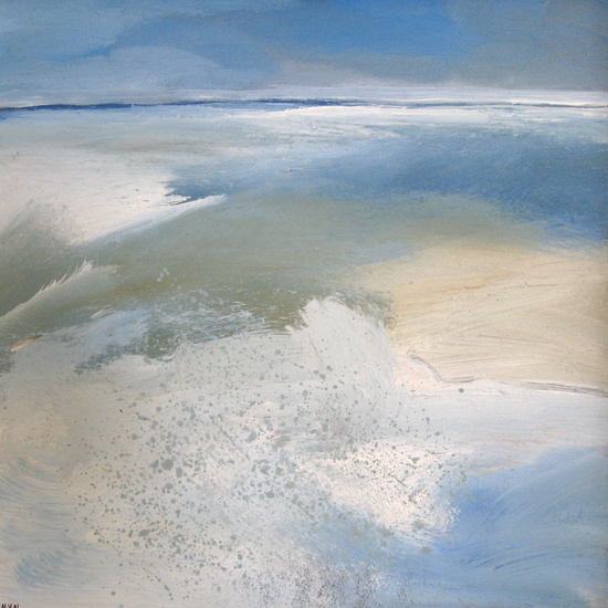 The sea touching the coast 2