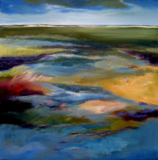 Getijdenlandschap, schorren in Zeeland
