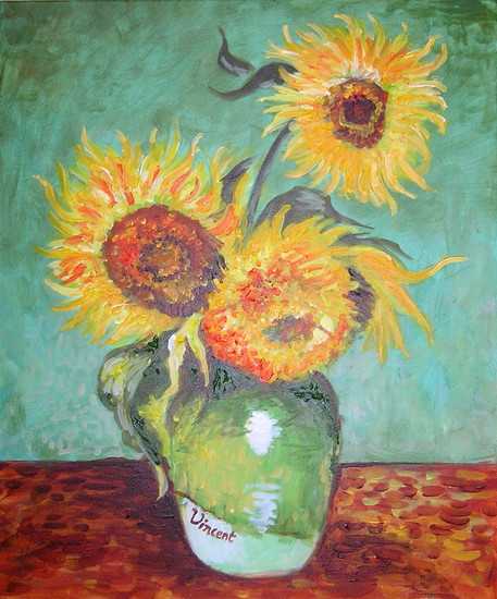 Zonnebloemen