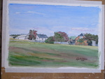 Aquarellen die ik tijdens reizen en op vacanties maakte