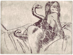 Wicked Tales is a series of etchings inspired by fairy tales though they do not illustrate any particular fairy tale. I was more inspired by the sensibility of fairy tales and it was this sensibility I wanted to communicate.