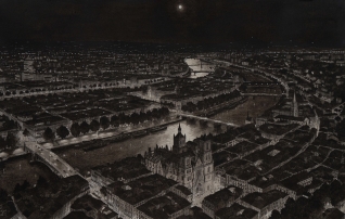 Lyon at Night Lyon at Night