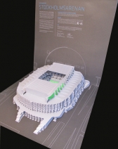 Stockholm Arena rechterkant. Stockholm Arena rechterkant.