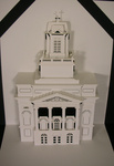 Voor de expositie in K+A (=Kunst en Architectuur) heeft Ingrid van de in Leiden gelegen Morspoort, de Hartebrugkerk (ook wel Coliekerk genoemd) en de Koornbrug een papierarchitectuur ontwerp gemaakt (zie foto's). Deze werken worden voor het eerst in deze expositie getoont. De expositie wordt geopend door ce componist Tony Eyk.