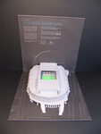 Voor Pool Stockholm (http://www.Pool.se), een kaart van de nieuwe arena in Stockholm. Zie: http://www.stockholmsarenan.se/uk/arenan/. Hiervan zijn 700 exemplaren geproduceerd (door Point to Paper, http://pointtopaper.nl/).