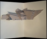 In opdracht van Denver Art Museum: een kaart van het Frederic C. Hamilton gebouw.