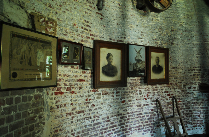 inside the old windmill
