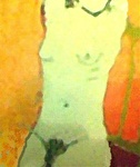 Frederick Jones  - seated nude