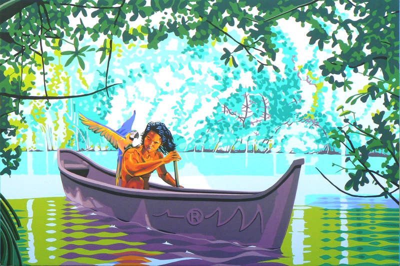 arawak canoe