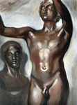 Werken uit 2005 / 2006 gemaakt naar de gipsen copieën in het Allard Pierson Museum, Amsterdam