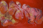 Alle sporen van mijn werk zijn authentieke sporen die weigeren te zwijgen wie ik ben; Abstract expressionistische of figuratieve symbolische kunst vanuit mijn lekkende ziel...