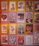 Al jaren werk ik in dummies.Sinds 2008 teken ik in bed; Zo voor het slapen gaan of vlak na het ontwaken. In 2011 is mijn tomeloze uitingsdrift bekroond door de opname in de OUTSIDER-ART stroming. www.amsterdam-outsider-art.nl .Op http//www.facebook.com/isis.nedloni staan inmiddels meer dan 2000 bedtekeningen te pronken.