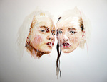 drawings and/or sketches, sometimes as a pre-study for a painting...in pencil, pen and ink, painting as watercoloring or mixed techniques