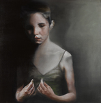 a series of painted figures in a dark setting (to be continued...)